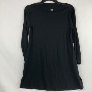 Old navy black maternity long shirt XS